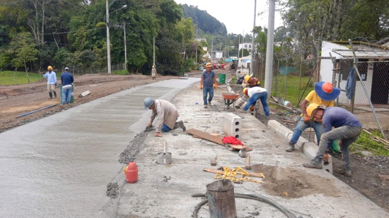 Avanza a buen ritmo la construcción de la Calle 15N - Calle de Tulcán en Popayán Avanza a buen ritmo la construcción de la Calle 15N - Calle de Tulcán en Popayán