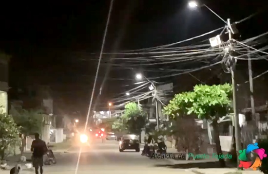 Barrios y veredas de Puerto Tejada cuentan con mejor iluminación Barrios y veredas de Puerto Tejada cuentan con mejor iluminación