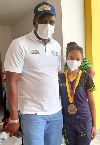Cauca se destacó en Campeonato Nacional de Karate - Oliver Carabalí Banguero, gerente de Indeportes Cauca