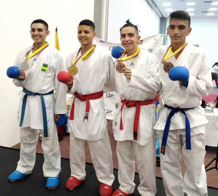 Cauca se destacó en Campeonato Nacional de Karate