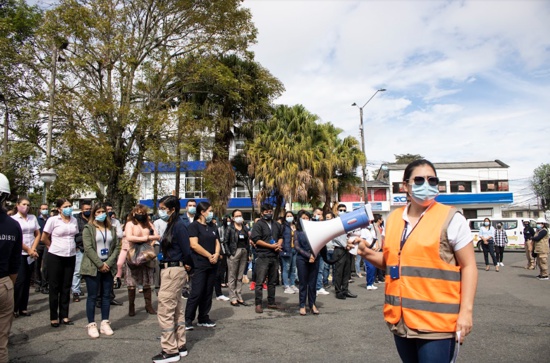 Comfacauca participó del Simulacro nacional de respuesta a emergencias Comfacauca participó del Simulacro nacional de respuesta a emergencias