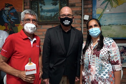 Alfonso Luna Geller, James Patrick McGovern y Lucy Amparo Guzmán González