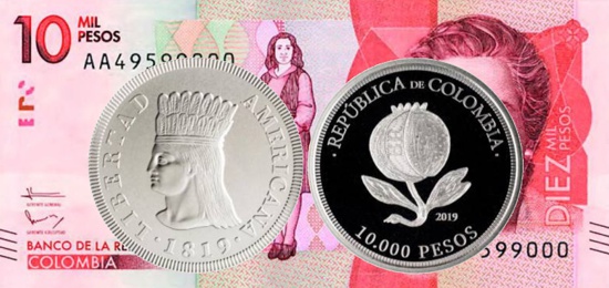 Conozca la nueva moneda de $10.000 que ya circula en Colombia Conozca la nueva moneda de $10.000 que ya circula en Colombia