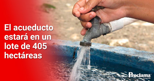Destinados los recursos para el acueducto de Pradera y Candelaria