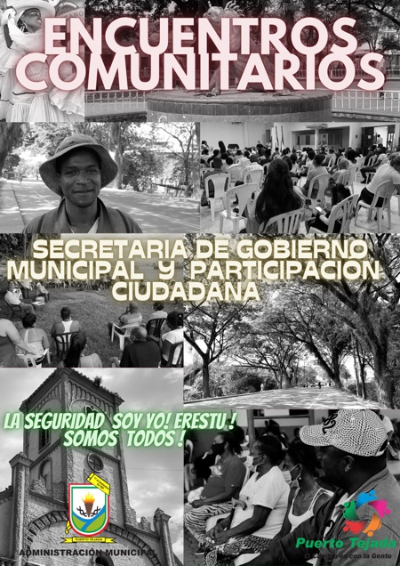 Encuentros Comunitarios para mejorar seguridad en Puerto Tejada