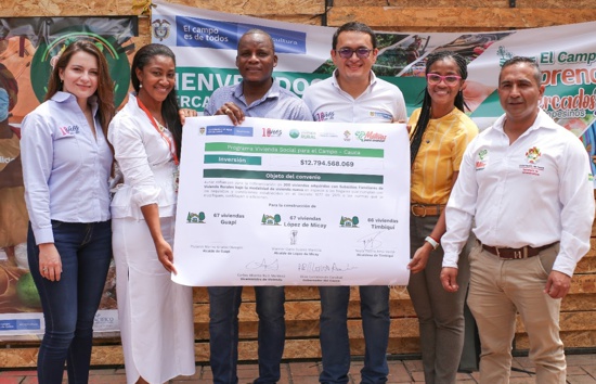 Gobernación del Cauca cumple con el Componente Pacífico gracias a la construcción de 200 viviendas rurales Gobernación del Cauca cumple con el Componente Pacífico gracias a la construcción de 200 viviendas rurales