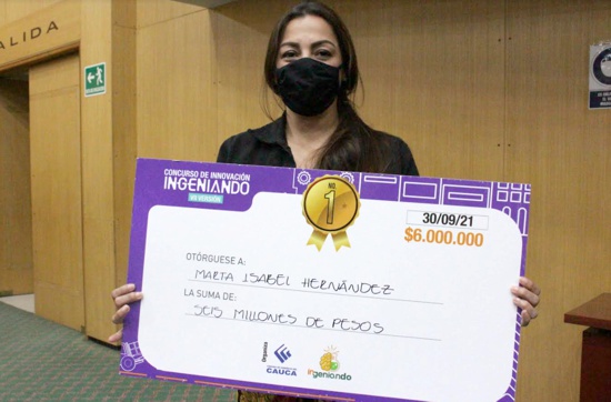Martha Isabel Hernández Barragán - Ganadora de Concurso de Innovación Ingeniando 2021