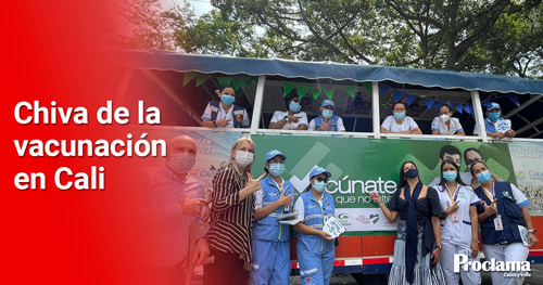 Vacuna contra el covid - 19 se hace por medio de una chiva