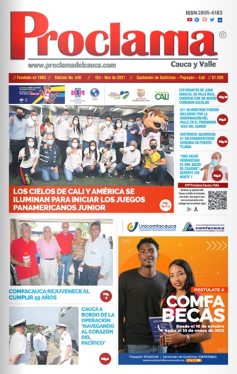 En circulación Edición Impresa #440 de Proclama Cauca y Valle