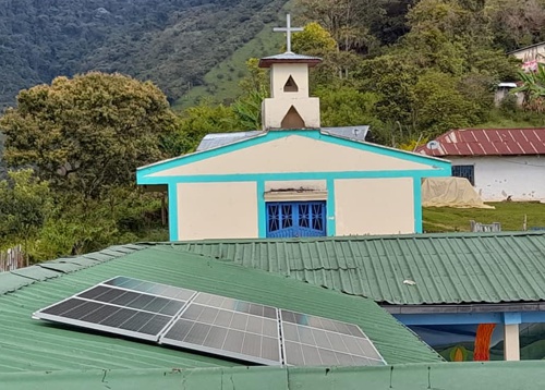 CRC implementó sistemas de energía solar en I.E. del Cauca