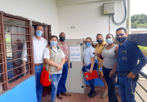 CRC implementó sistemas de energía solar en I.E. del Cauca