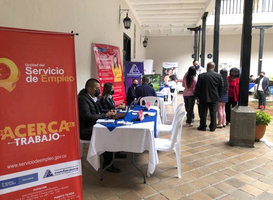 Comfacauca presente con sus servicios durante visita de MinTrabajo Comfacauca presente con sus servicios durante visita de MinTrabajo
