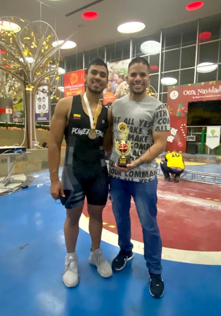 Elian David Sánchez Muñoz - Campeón Nacional de Potencia