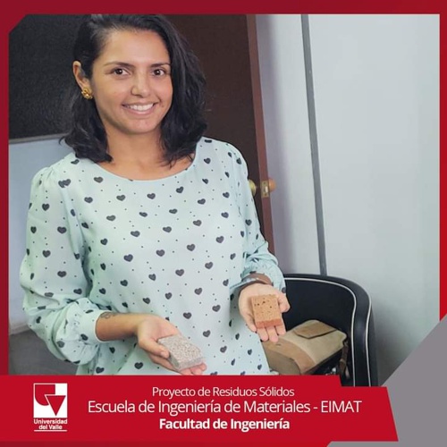 Ingeniera de Quilichao convierte basura en materiales de construcción - Mónica Villaquirán