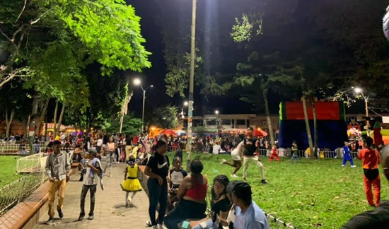 Niños de Puerto Tejada disfrutaron de la fiesta de disfraces Niños de Puerto Tejada disfrutaron de la fiesta de disfraces