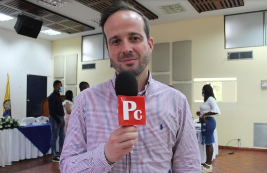 Olivier Inizan representante adjunto de UNODC en Colombia