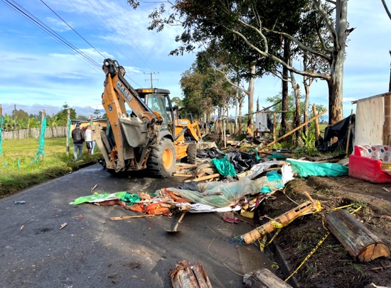 Operativo de desalojo para garantizar los derechos de todos los habitantes de Popayán Operativo de desalojo para garantizar los derechos de todos los habitantes de Popayán