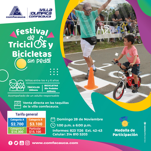 Recreación deporte y cultura con Comfacauca