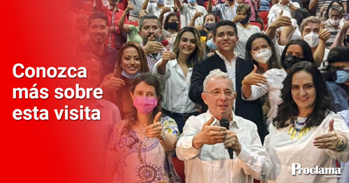 Uribe visitó municipios del Valle para identificar problemáticas de la región