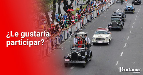 Abierta convocatoria para inscribir autos antiguos para desfile de la Feria