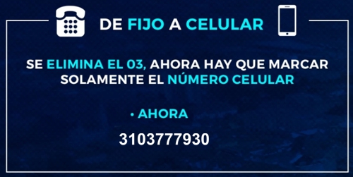 Desde este 1 de diciembre cambió la forma de llamar