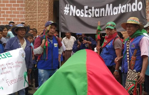 Indígenas otra vez fueron víctimas de atentados