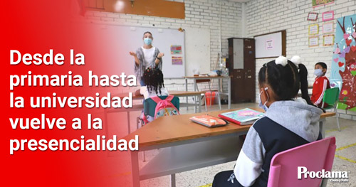 La educación para el 2022 en Cali, será 100% presencial