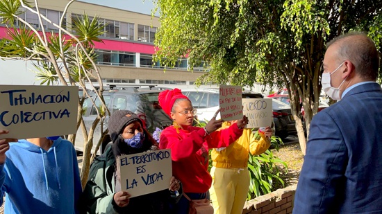 Mujeres afro del Cauca exigen al gobierno garantías de vida