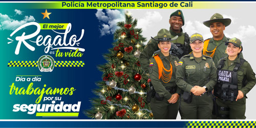 Policía Metropolitana de Cali puso en marcha el Plan Navidad