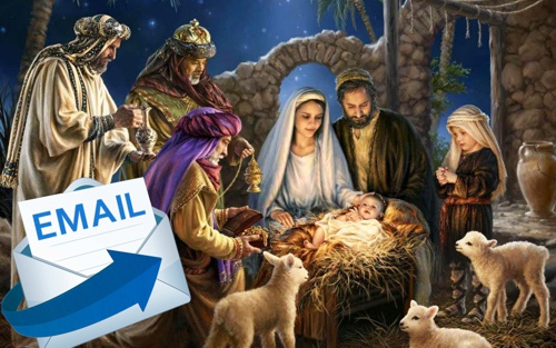 Querido Niño Dios: ¿tienes un e-mail? Querido Niño Dios: ¿tienes un e-mail?