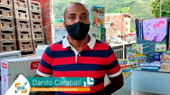 Danilo Carabalí - Secretario de Gobierno de Suárez - Cauca