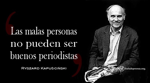 "Estudien muchachos o van a acabar de periodistas"