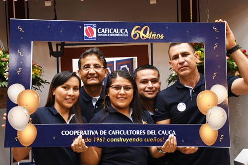 Caficauca celebró 60 años apoyando a los caficultores