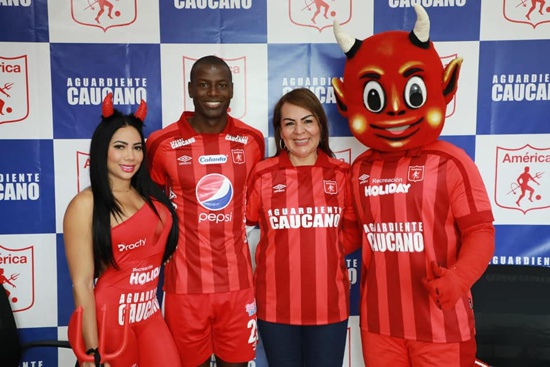 Aguardiente Caucano es nuevo patrocinador oficial del América de Cali Aguardiente Caucano es nuevo patrocinador oficial del América de Cali