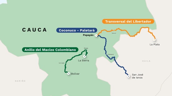 Avanzan proyectos de infraestructura vial en el Cauca Avanzan proyectos de infraestructura vial en el Cauca