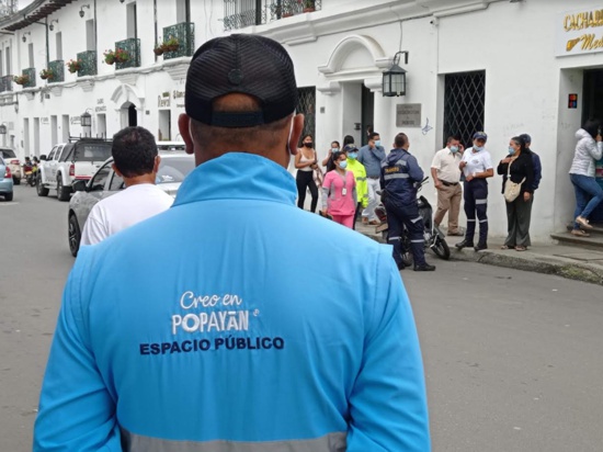 Continúan recuperación del espacio público en Popayán Continúan recuperación del espacio público en Popayán