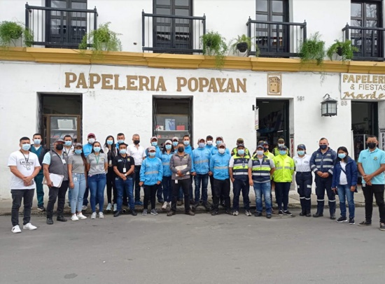 Continúan recuperación del espacio público en Popayán Continúan recuperación del espacio público en Popayán