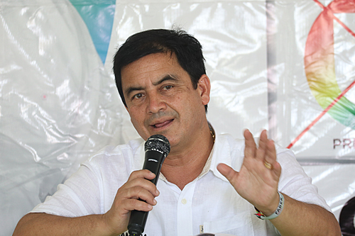 Faber Muñoz invita a los caucanos a votar por él