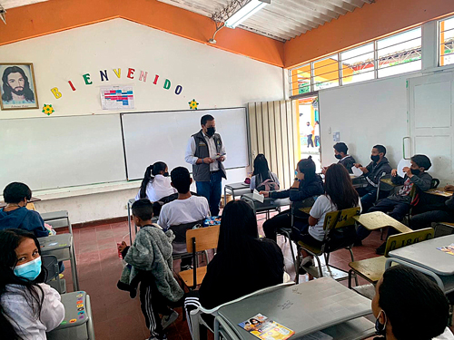 Iniciaron capacitaciones en bioseguridad a estudiantes de Popayán 