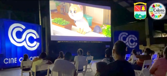 Ruta 90 llegó a Caloto para que sus habitantes disfrutaran de una noche de cine Ruta 90 llegó a Caloto para que sus habitantes disfrutaran de una noche de cine
