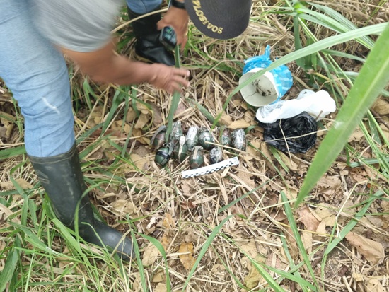 Última Hora: Hallan material explosivo en Puerto Tejada