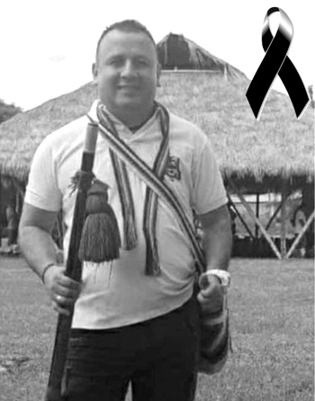 Asesinan al consejero de la ACIN Cauca, Miller Correa