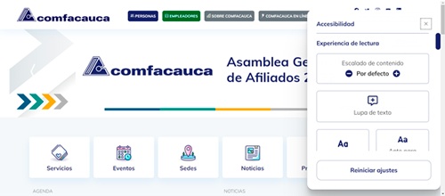 Comfacauca se renueva y lanza nuevo portal web institucional Comfacauca se renueva y lanza nuevo portal web institucional