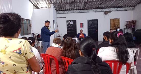 Definen plan de atención a la comunidad del barrio Junín