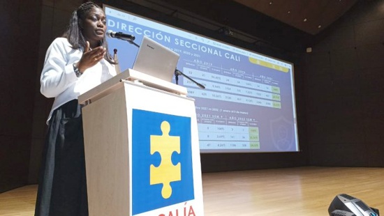 Directora Seccional de Fiscalías de Cali, Sandra Eugenia Gonzáles