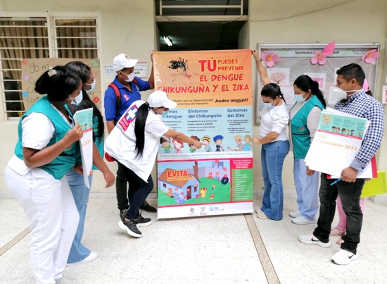 En Cauca trabajan juntos para prevenir el Dengue En Cauca trabajan juntos para prevenir el Dengue