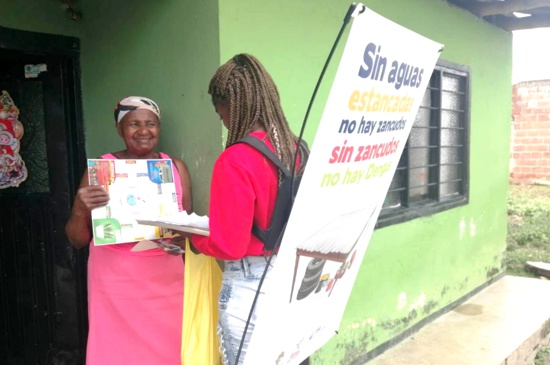 En Cauca trabajan juntos para prevenir el Dengue En Cauca trabajan juntos para prevenir el Dengue
