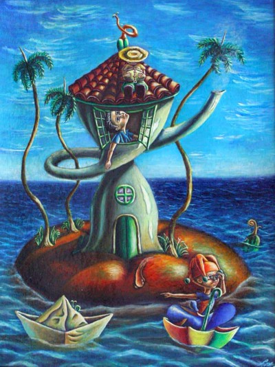 Mi obra tiene la intención de provocar reflexión en quien la observa Mi obra tiene la intención de provocar reflexión en quien la observa