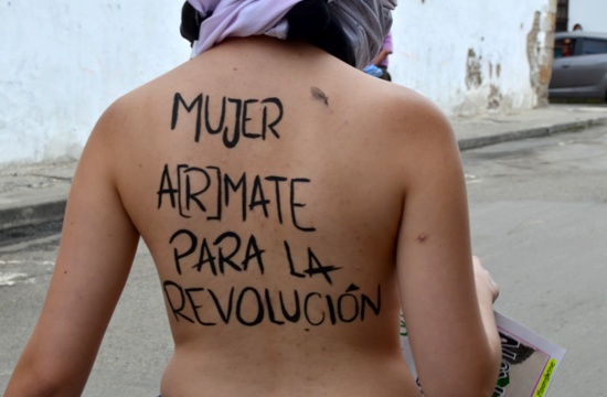 Movimientos feministas de Popayán alzaron su voz de protesta