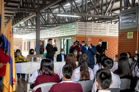 Obras de infraestructura educativa benefician a 893 estudiantes en Popayán Obras de infraestructura educativa benefician a 893 estudiantes en Popayán